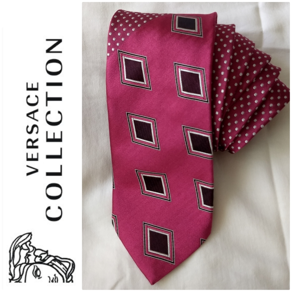 Versace silk tie